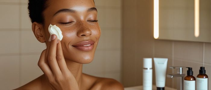 Dry skincare routine